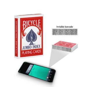 Hrací karty označené čárovým kódem jízdního kola