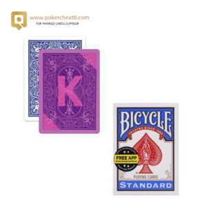 Cartas de baralho marcadas por infravermelho padrão de bicicleta