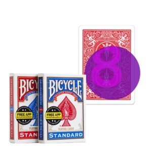 Standardní infračervené značené hrací karty na kolo