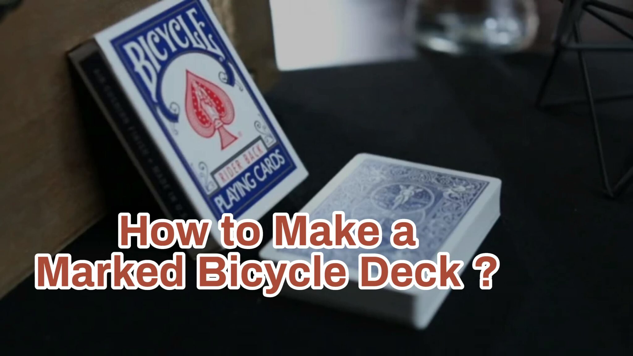 bicycle 1800 marked deck