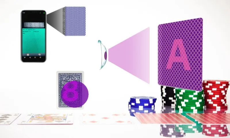 Markierte Karten für Poker