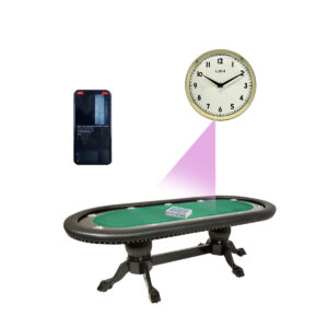 Long Distance Clock Poker Scanner Concealed Camera for Gambling Cheating