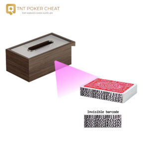 Discreet Tissu Box Poker Cheating Camera for Barcode Poker Card