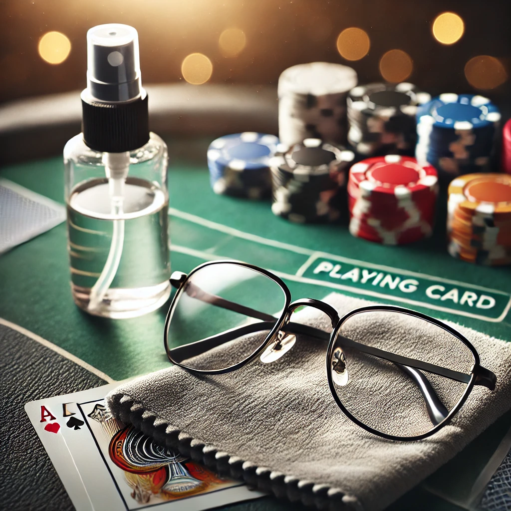 How to Maintain and Clean Playing Card Glasses