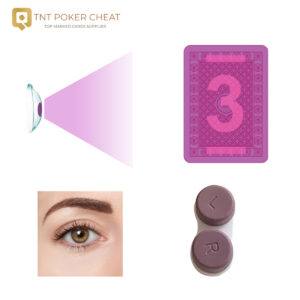 Unlock Poker Secrets with Infrared Ink Contact Lenses for Marked Decks