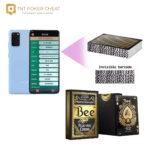 Puncte de coduri de bare marcate Bee pentru Poker Analyzers Black Gold Edition