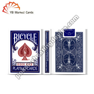 Bicycle Marked Cards Wide Edition Classic Blue for Infrared Contact Lenses