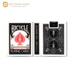 Bicycle Marked Cards Deck Wide Classic Black pentru jocuri de poker