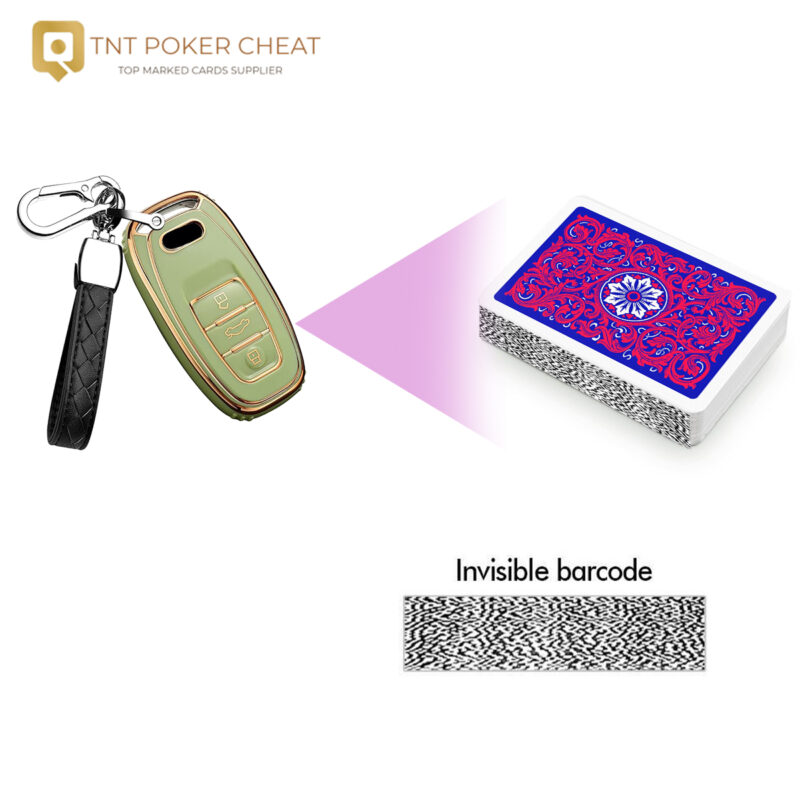 Car Keys Poker Scanner for Poker Analyzer Cheat and Barcode Cards